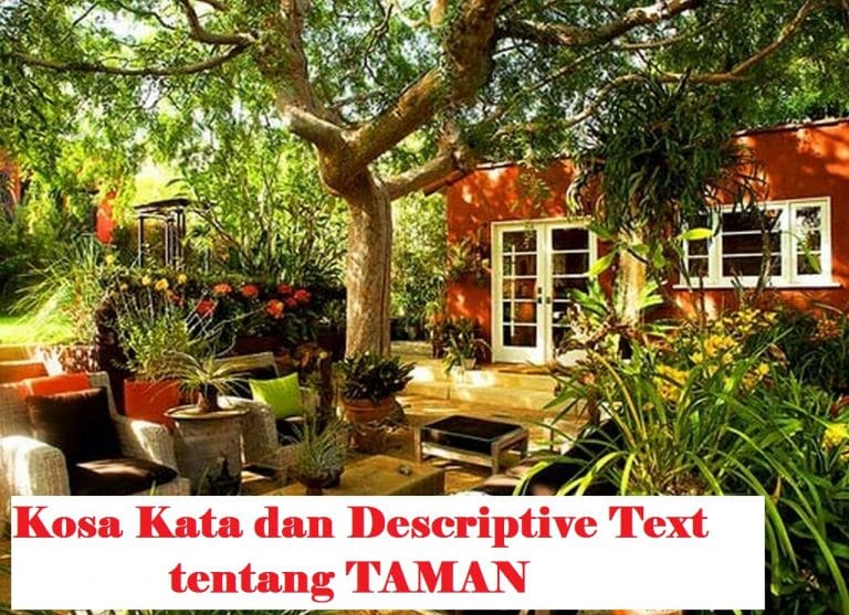 contoh report text tentang taman bermain